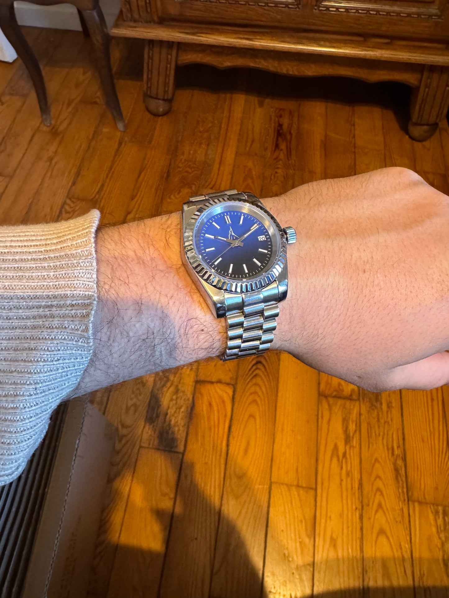 Bracelet Acier 3 Maillons - 316L brossé